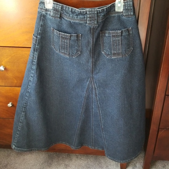 Motto denim skirt - Picture 2 of 5